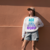 Age is Just a Three Letter Word - Unisex Sweatshirt - Funny Birthday Gift
