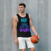 Age is Just A Three Letter Word - Unisex Tank Tops